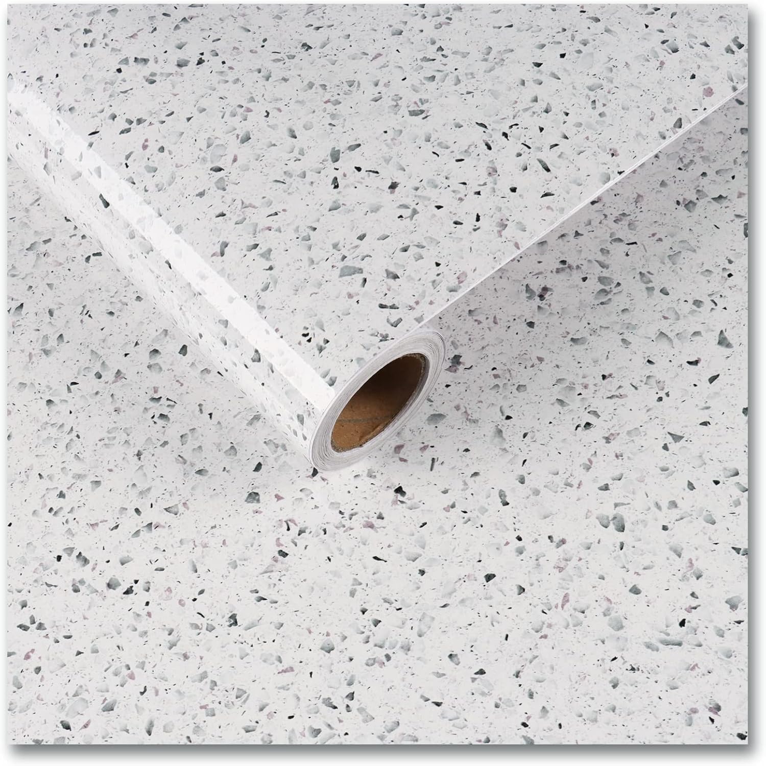 Large Size White Granite Contact Paper for Countertops 36inx118