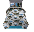 Franco Kids Jurassic World Comforter and Sheet Set - Super Soft Twin
