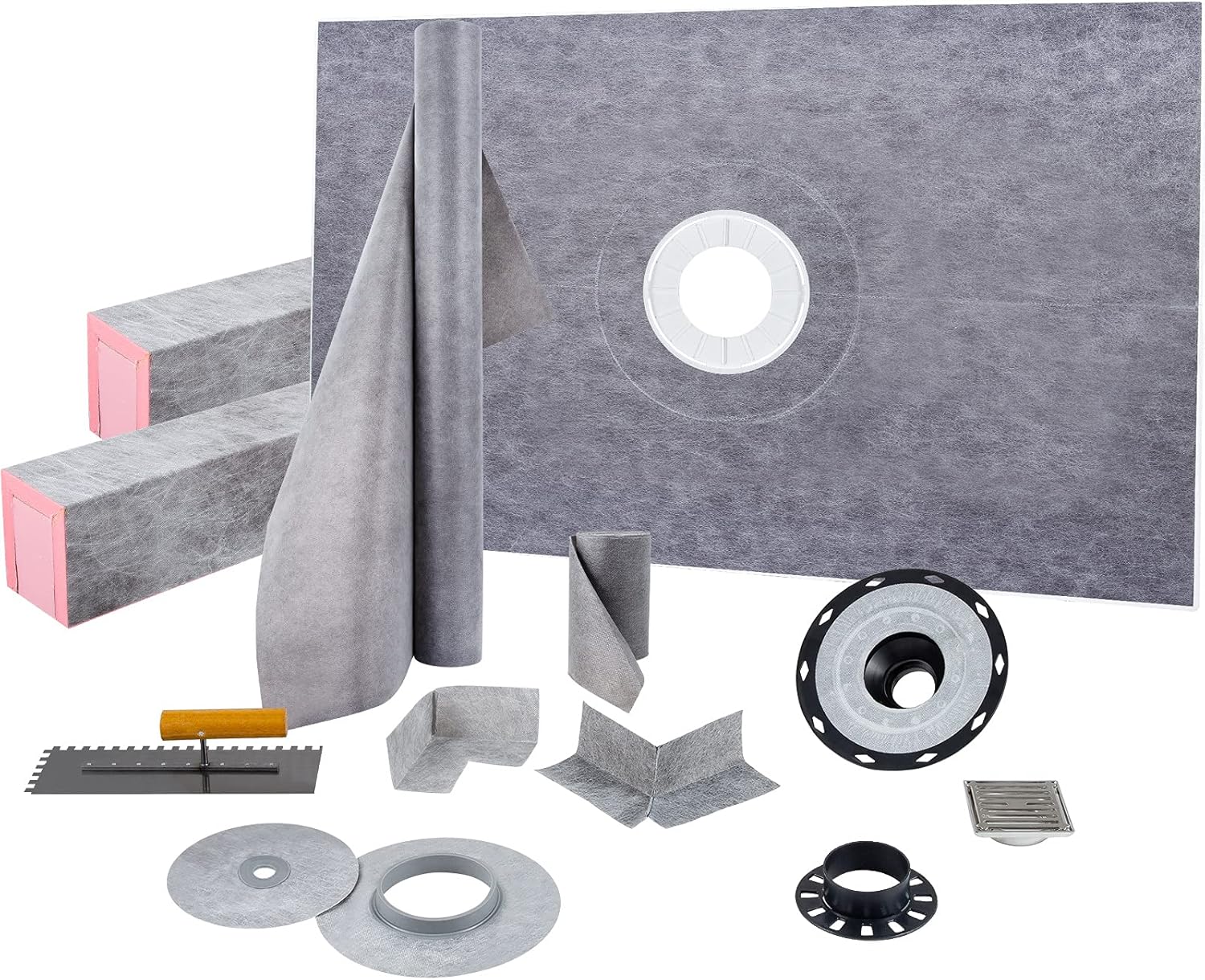VEVOR Shower Curb Kit for Watertight Bathroom Installation
