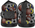 Extra Large Sports Ball Bag 40in x 30in - Durable Team Mesh Bag