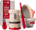 KneadAce Sourdough Starter Kit - Complete 34oz Set for Bakers