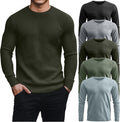 5 Pack Thermal Waffle Shirts for Men - Comfortable (Style 5494)