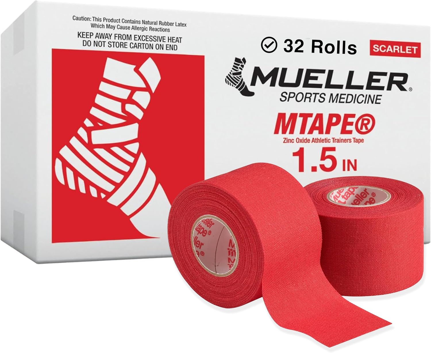 MUELLER Sports Medicine MTape Rolls Team Pack for Athletes