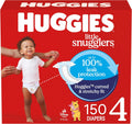 Size 4 Little Snugglers Diapers 150 Ct - Gentle Leak Protection
