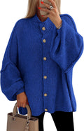 PRETTYGARDEN Womens Chunky Knit Button Down Cardigan - Cozy Layer