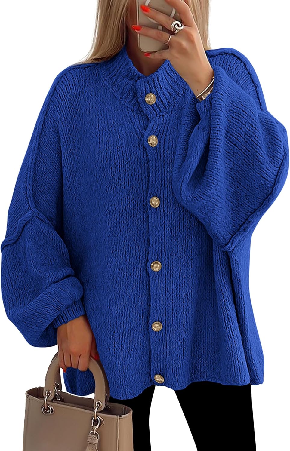PRETTYGARDEN Women's Winter Button Down Cardigan Sweaters