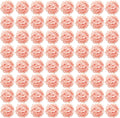Silk Hydrangea Artificial Flowers 64 PCS Rubber Pink - Full Heads