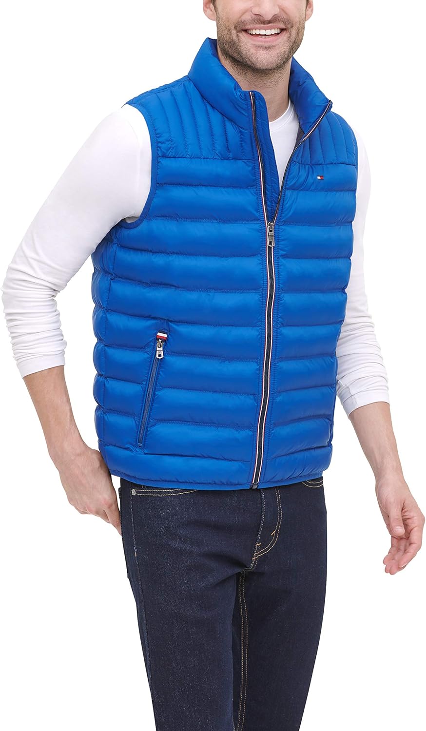 Tommy Hilfiger Men's Lightweight Packable Puffer Vest Jacket Review