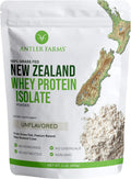100% Grass Fed New Zealand Whey Protein Isolate, Unflavored - Pure