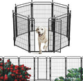 Gardner Pet Dog Playpen 40in 8-Panel - Sturdy Indoor/Outdoor Exercise