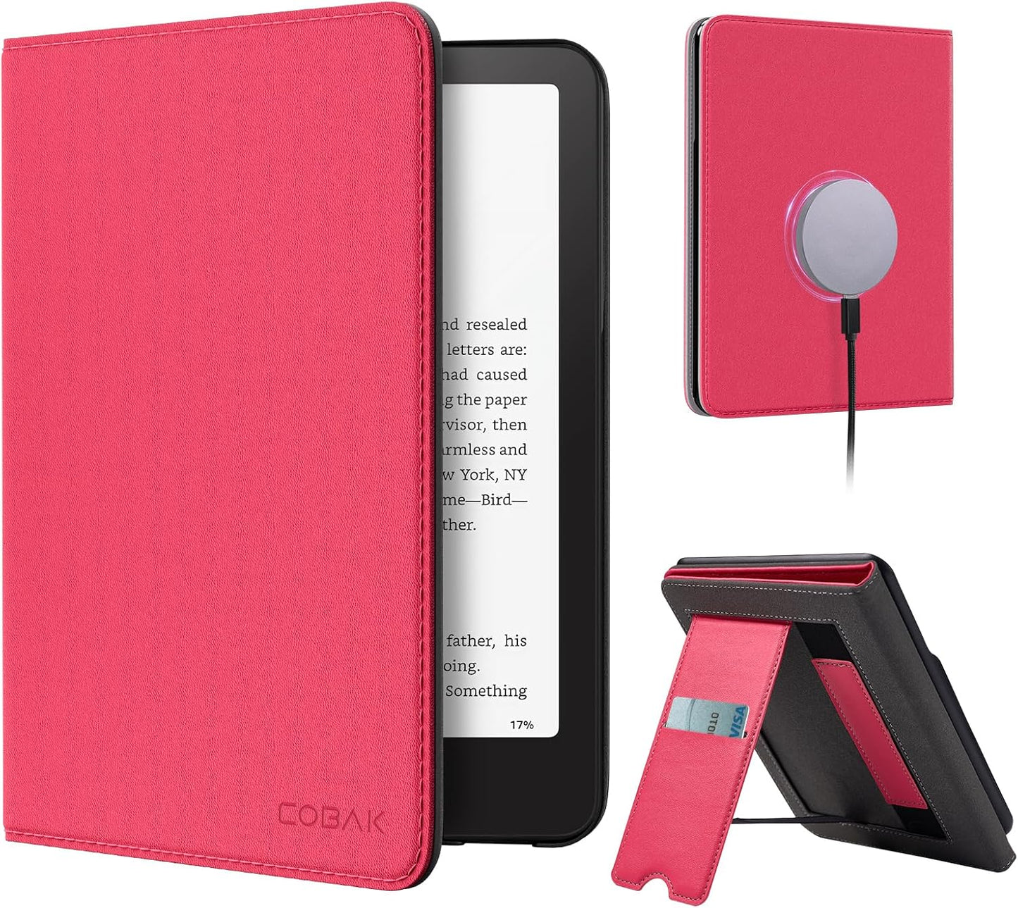 CoBak Wireless Charge Stand Case for 7 in Kindle Paperwhite