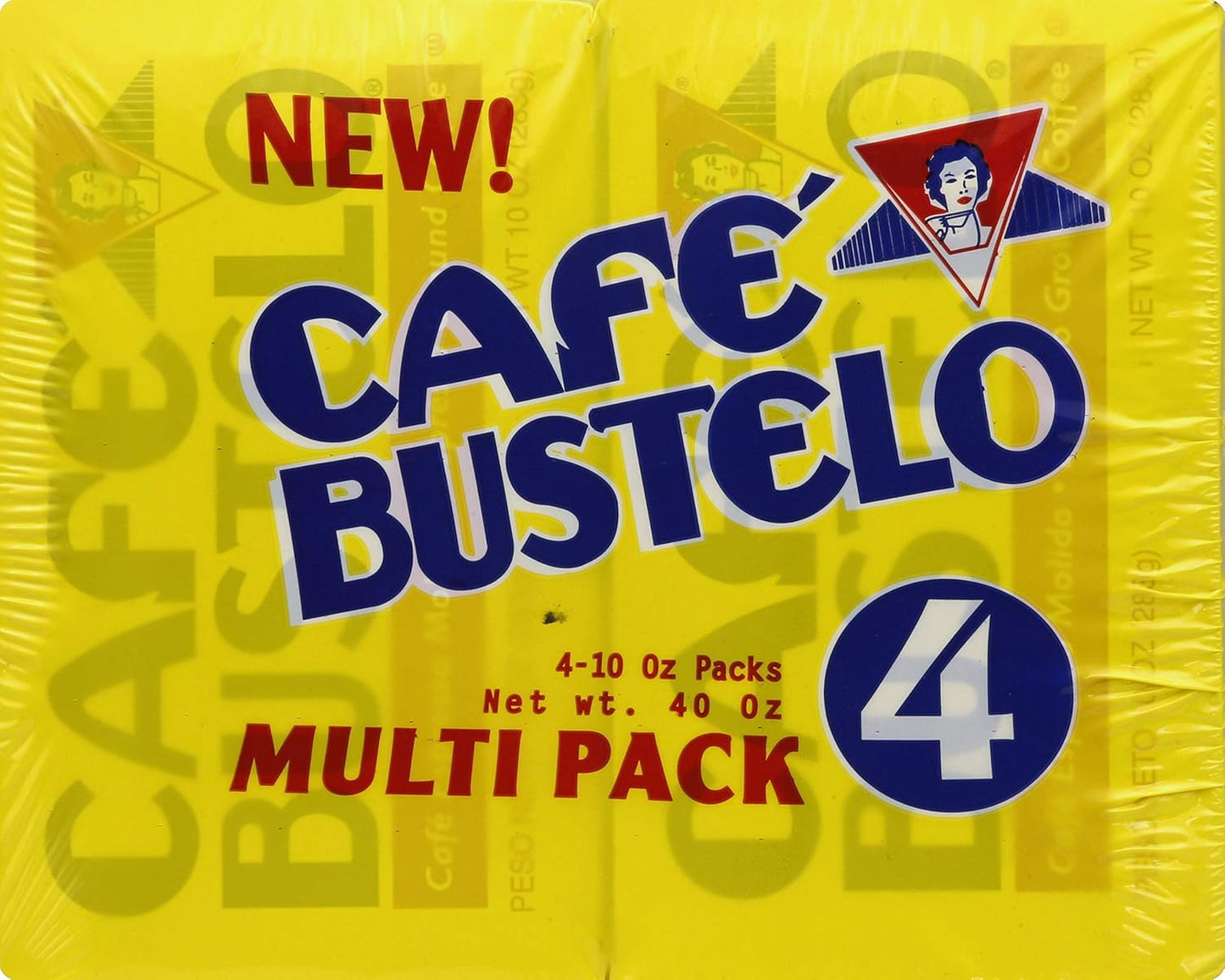 Cafe Bustelo Espresso Ground Coffee Brick - Rich Dark Roast Flavor