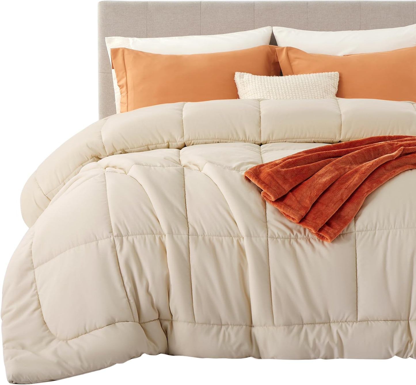 Bedsure Comforter Duvet Insert - All Season King Size Comforter