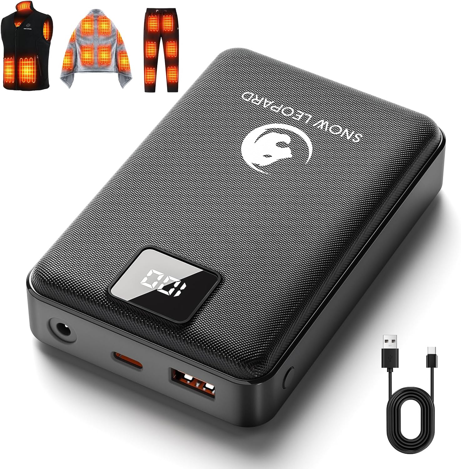 SNOW LEOPARD Heated Vest Battery Pack for Ultimate Warmth