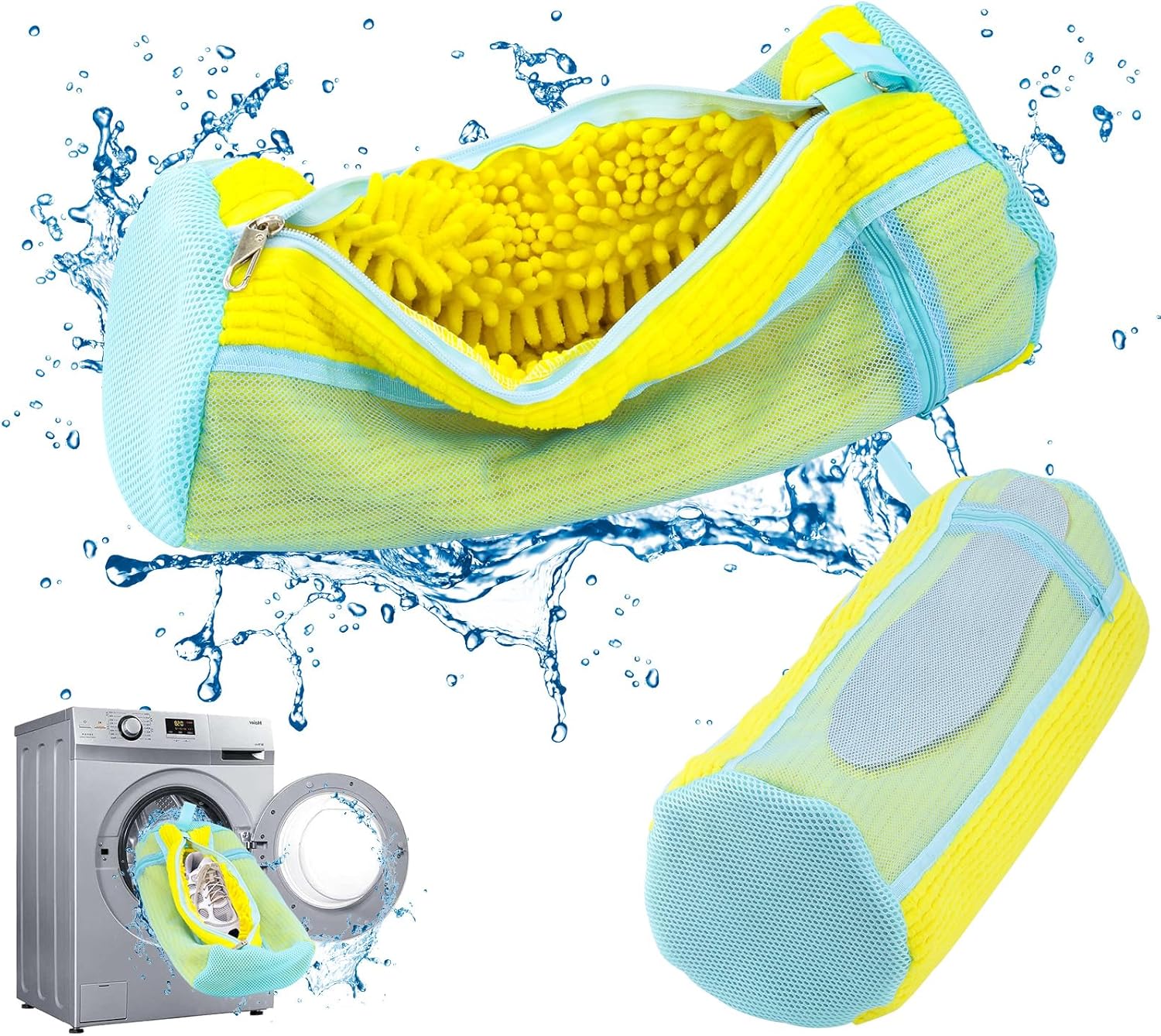 Durable Shoe Washing Bags x2 - Protect Your Footwear!