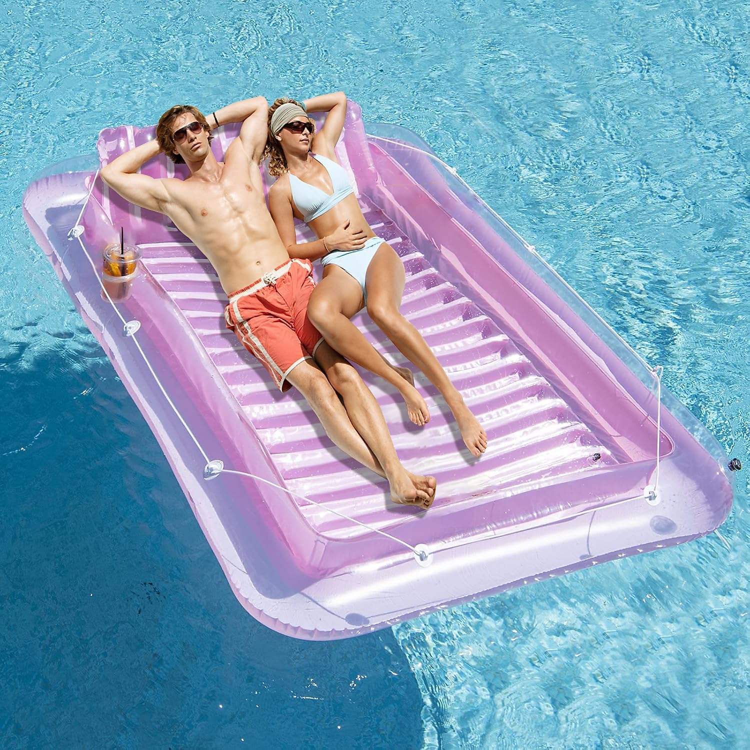 Inflatable Pool Floats Lounger for Adults - Perfect Summer Raft