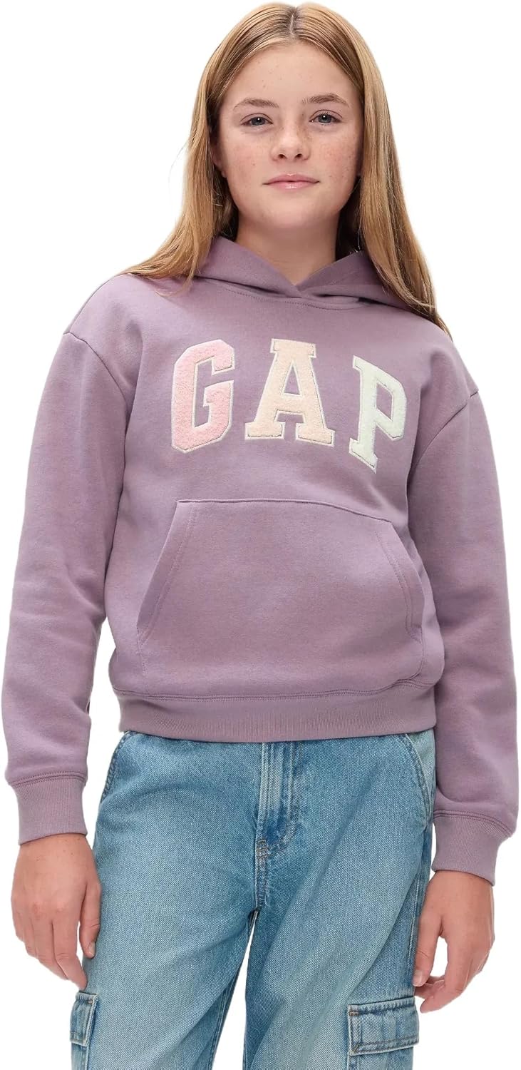 Cozy Logo Fleece Sweatshirt for Girls by GAP