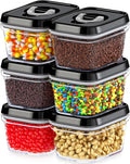 Mini Airtight Food Storage Containers Set of 6 for Freshness