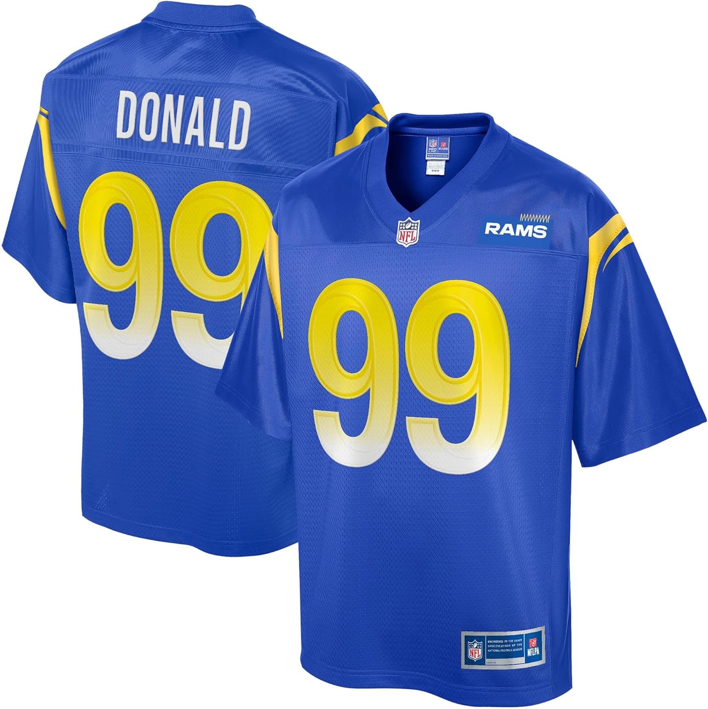 Men's Aaron Donald Royal Los Angeles Rams Pro Line Jersey Review