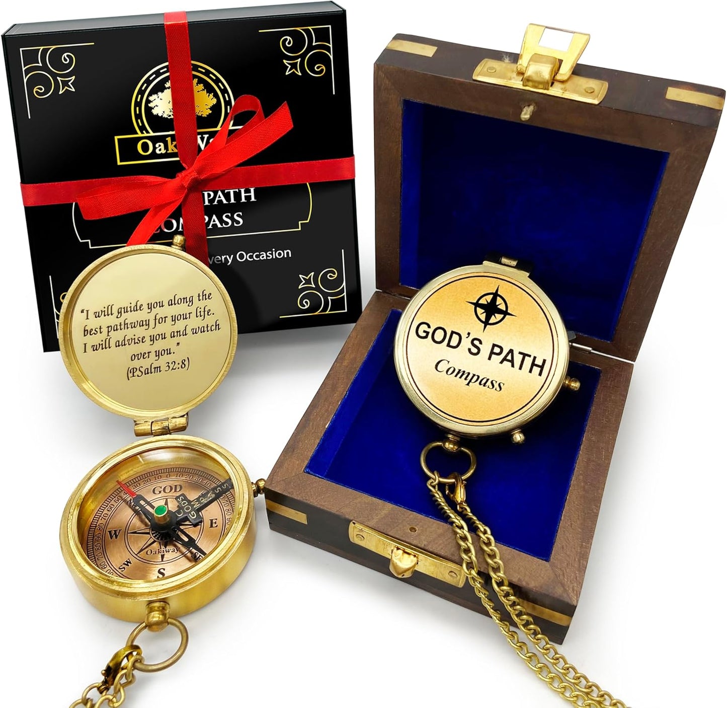 God's Path Compass Gift for Teenage Boys - Inspirational Keepsake