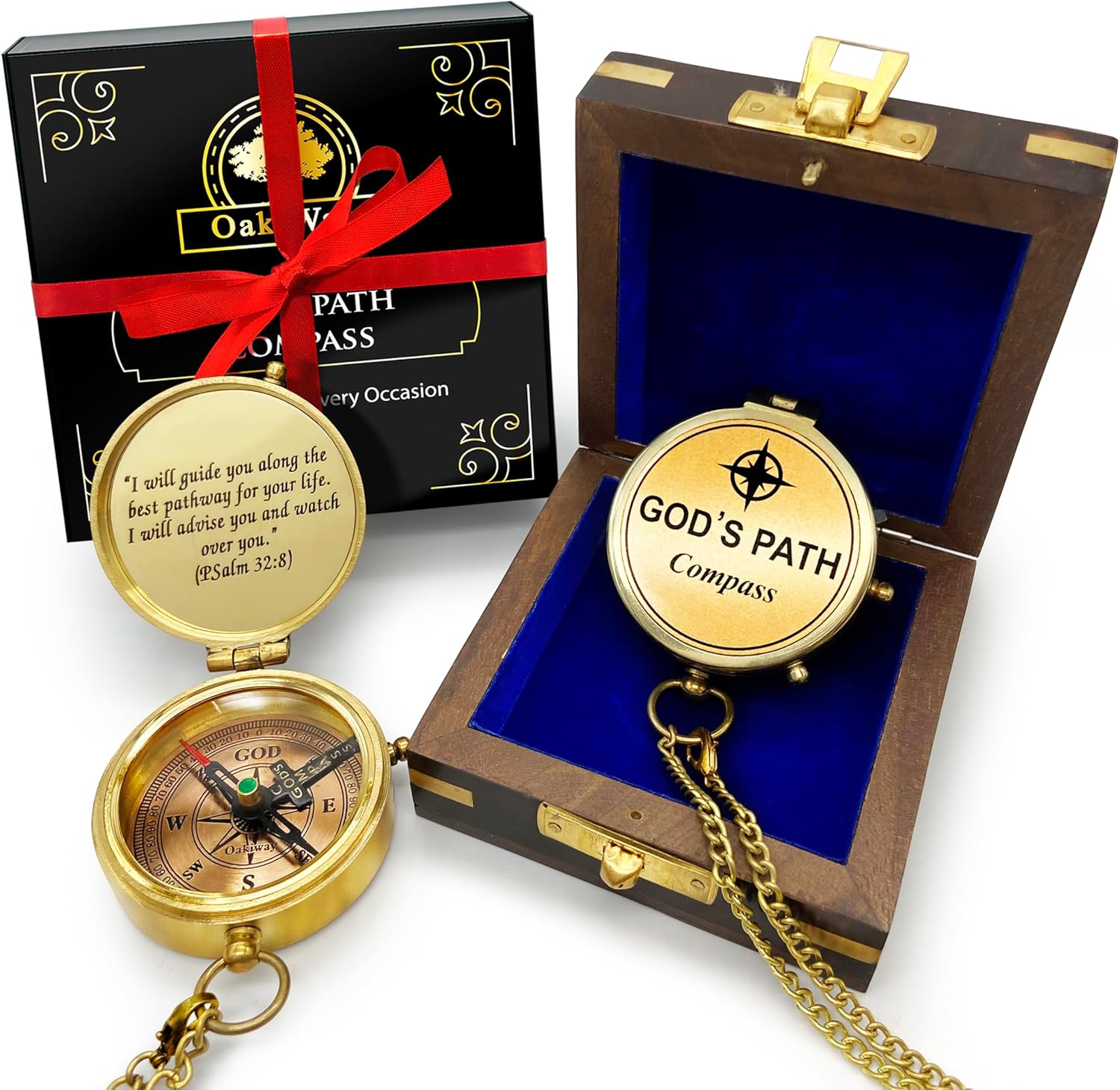God's Path Compass Gift for Teenage Boys - Inspirational Keepsake