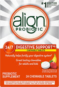 Align Probiotic Chewable Tablets for Digestive Health - Daily Support