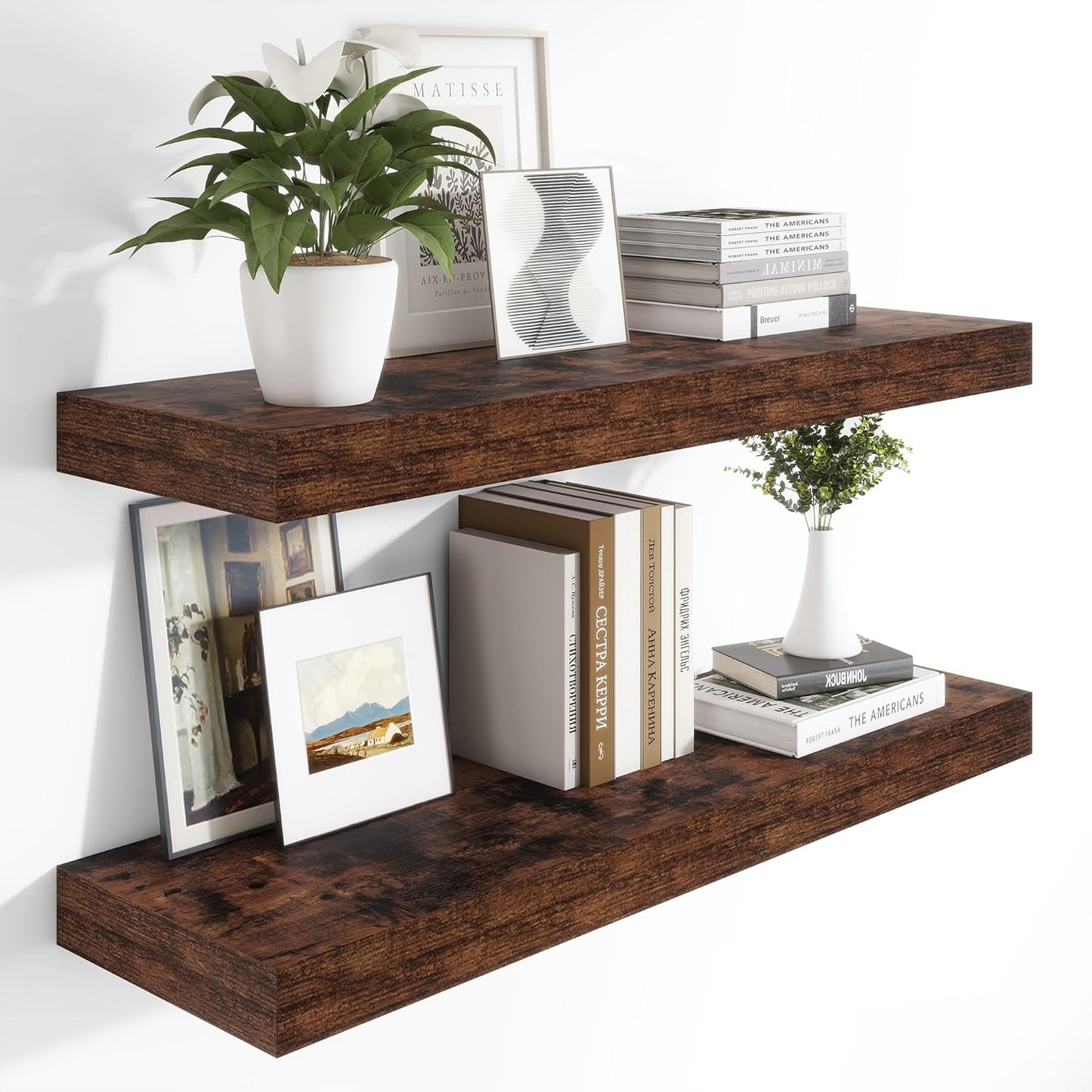 12 Inch Deep Floating Shelves for Stylish Home Decor Display
