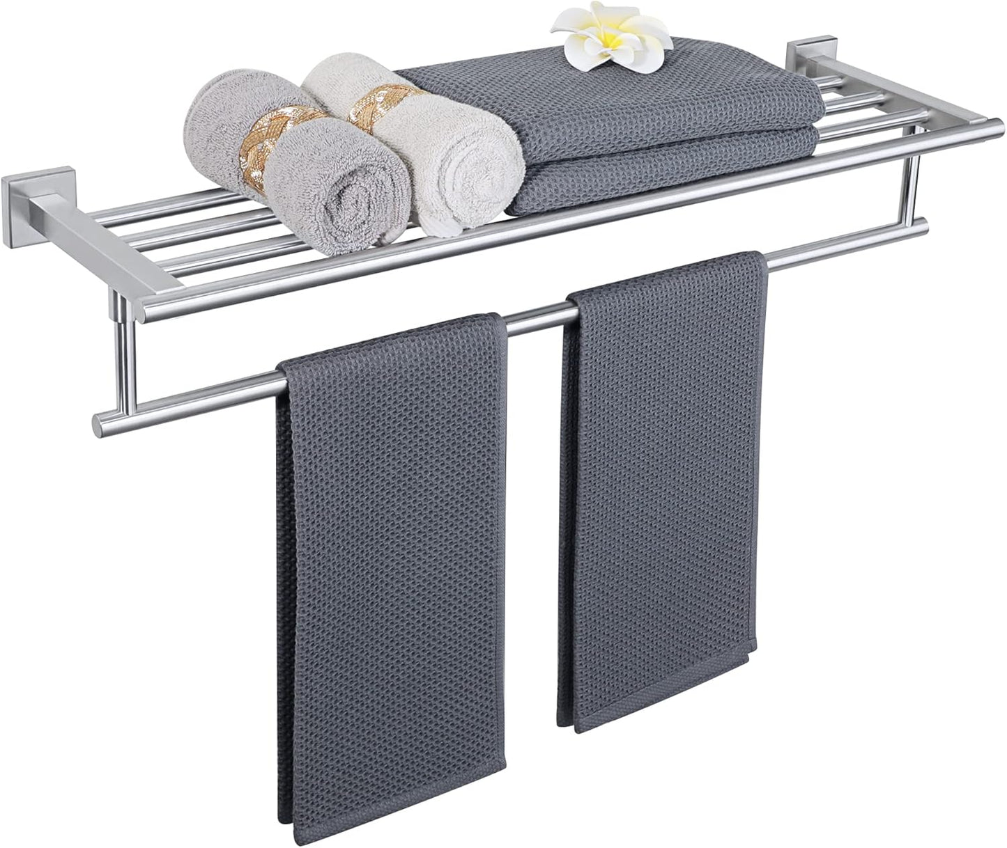 28 Inch Towel Rack Wall Mounted for Bathroom - Heavy Duty Design