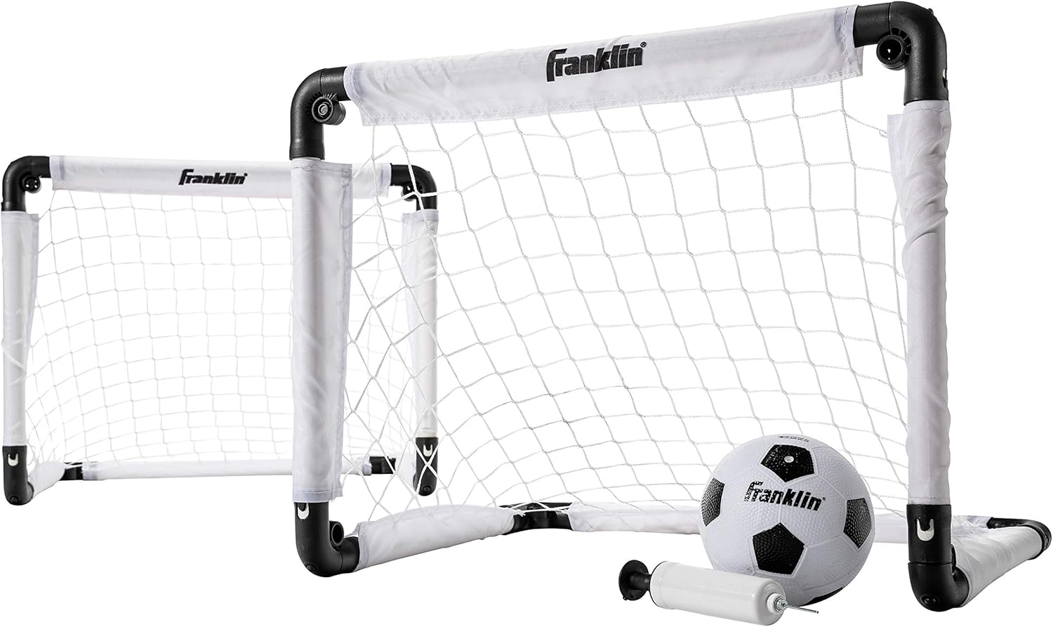 Franklin Sports Kids Mini Soccer Goal Set for Indoor and Outdoor Play