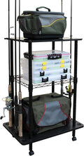 Fishing Rod Holder for Garage - Holds up to 12 Rods and Reels