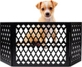 Free Standing Pet Gate for Small Dogs - Foldable, No Assembly