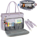 Teacher Tote Laptop Bag 15.6 in - Organized Work Tote for Commuting