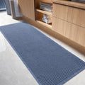 tchdio Waffle Bath Runner Rug 2 ft x 6 ft - Super Absorbent Non Slip