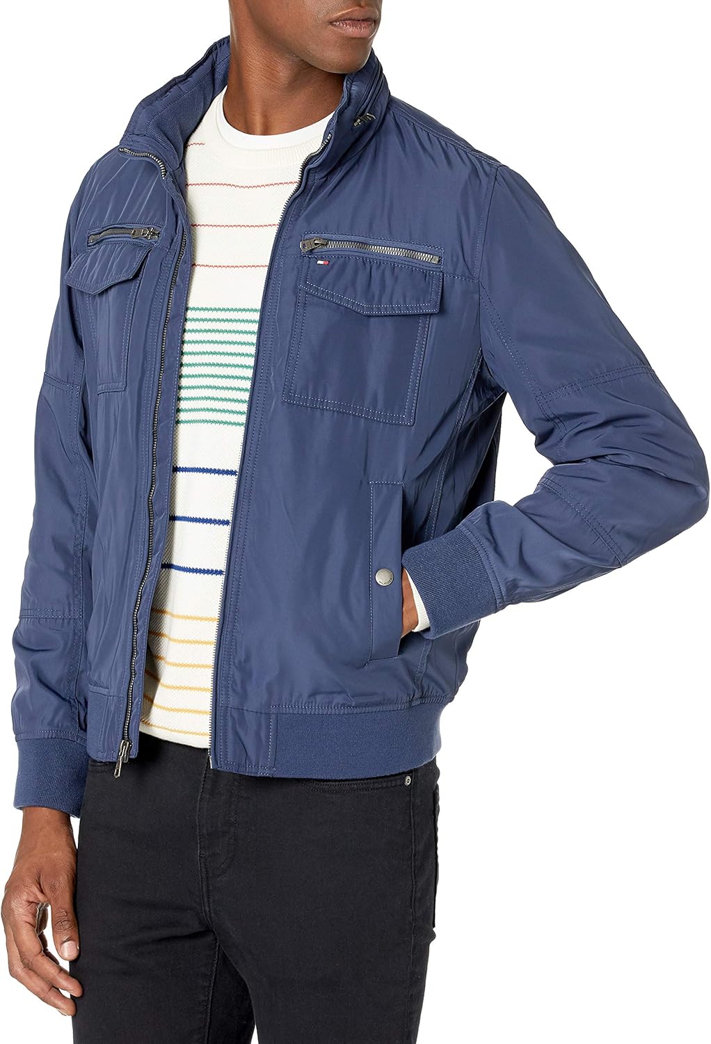 Tommy Hilfiger Men's Water Resistant Performance Bomber Jacket