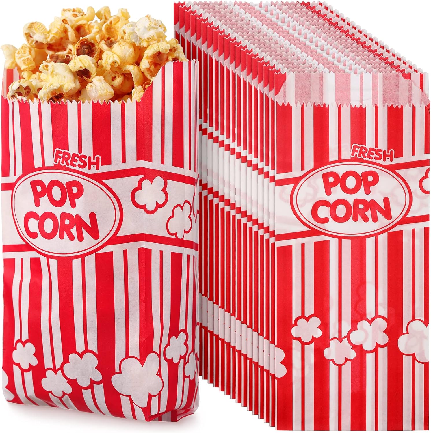 Grease-Resistant Popcorn Bags for Movie Nights!