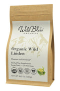 Wild Bliss Organic Linden Flower Tea - Calming Caffeine Free Blend