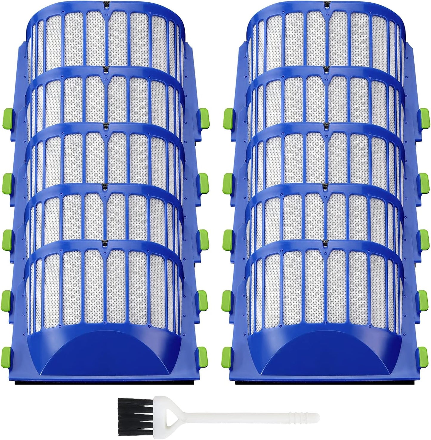 10 Pack Aero Vac Filters for Roomba 500/600 Series by Blutoget