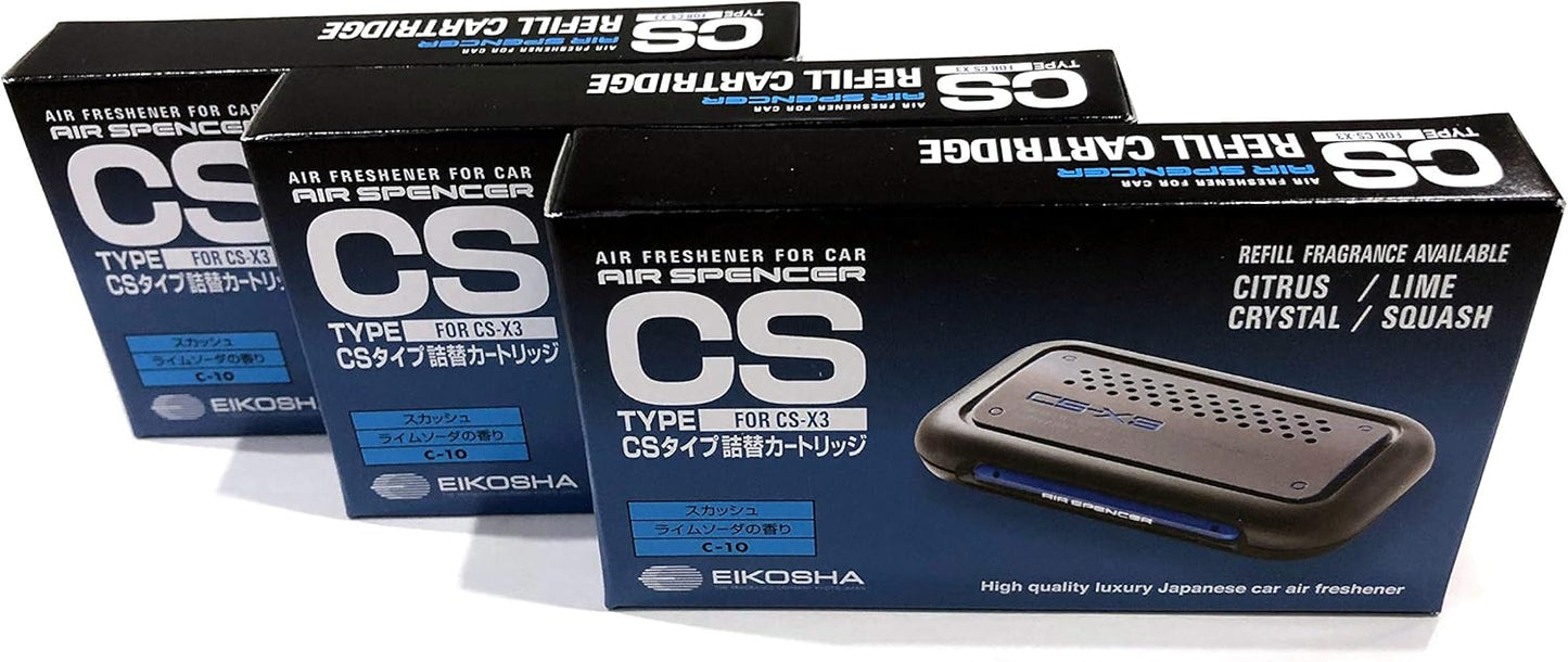 Long-lasting Fragrance Pack - CS-X3 Squash C10 Refill x3