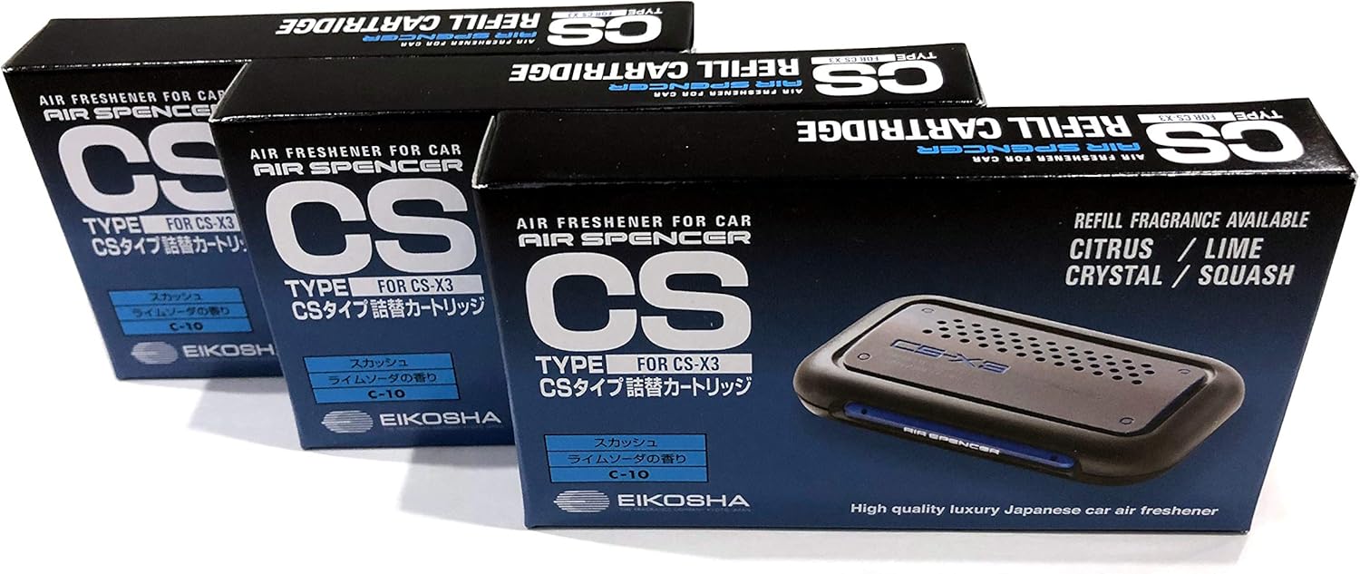 Long-lasting Fragrance Pack - CS-X3 Squash C10 Refill x3