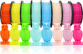 1.75mm PLA Filament 8 Colors Bundle 250g x8 - Silk Shiny PLA