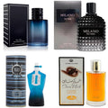 4-Piece Cologne for Men Gift Set - Woody, Spicy, Citrus Scents