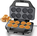Portable Mini Waffle Maker for Perfect Brunches