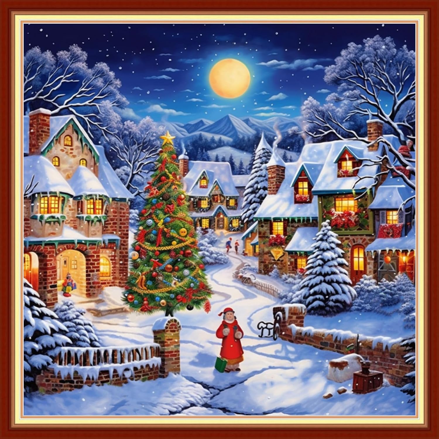 Artvxeay Stamped Cross Stitch Kits for Beginners and Kids