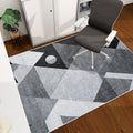 Non-Slip Hardwood Chair Mat - Easy Glide, Modern Design