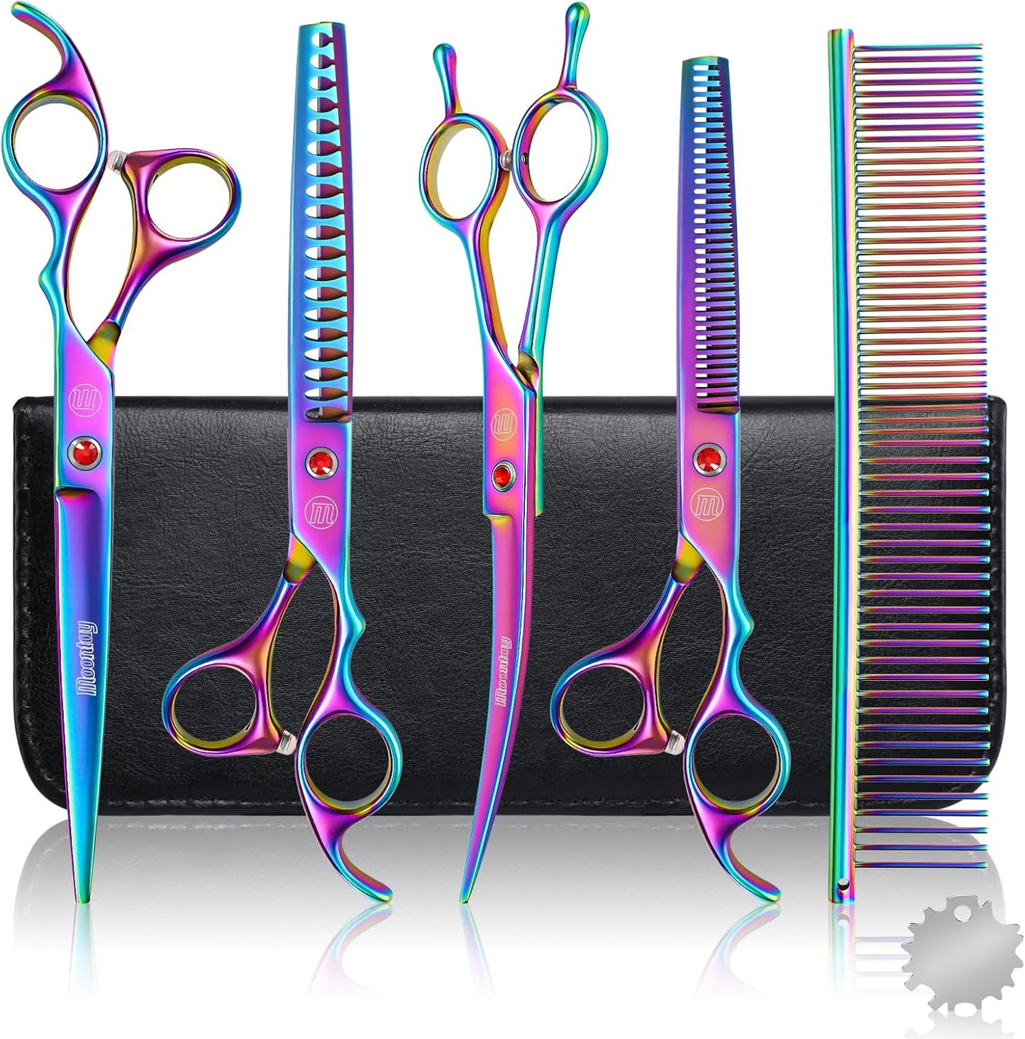 Professional Dog Grooming Scissors Set for Perfect Pet Grooming