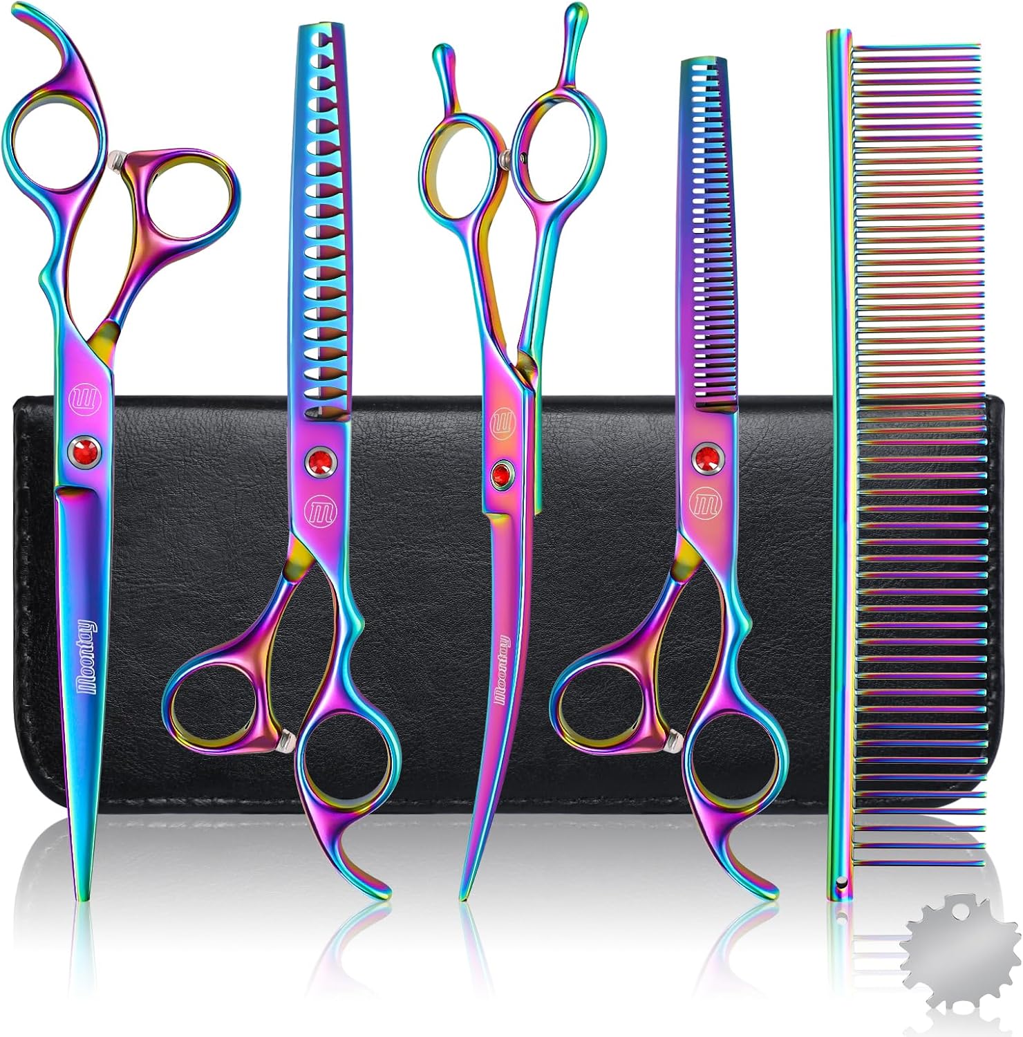 Professional Dog Grooming Scissors Set for Perfect Pet Grooming