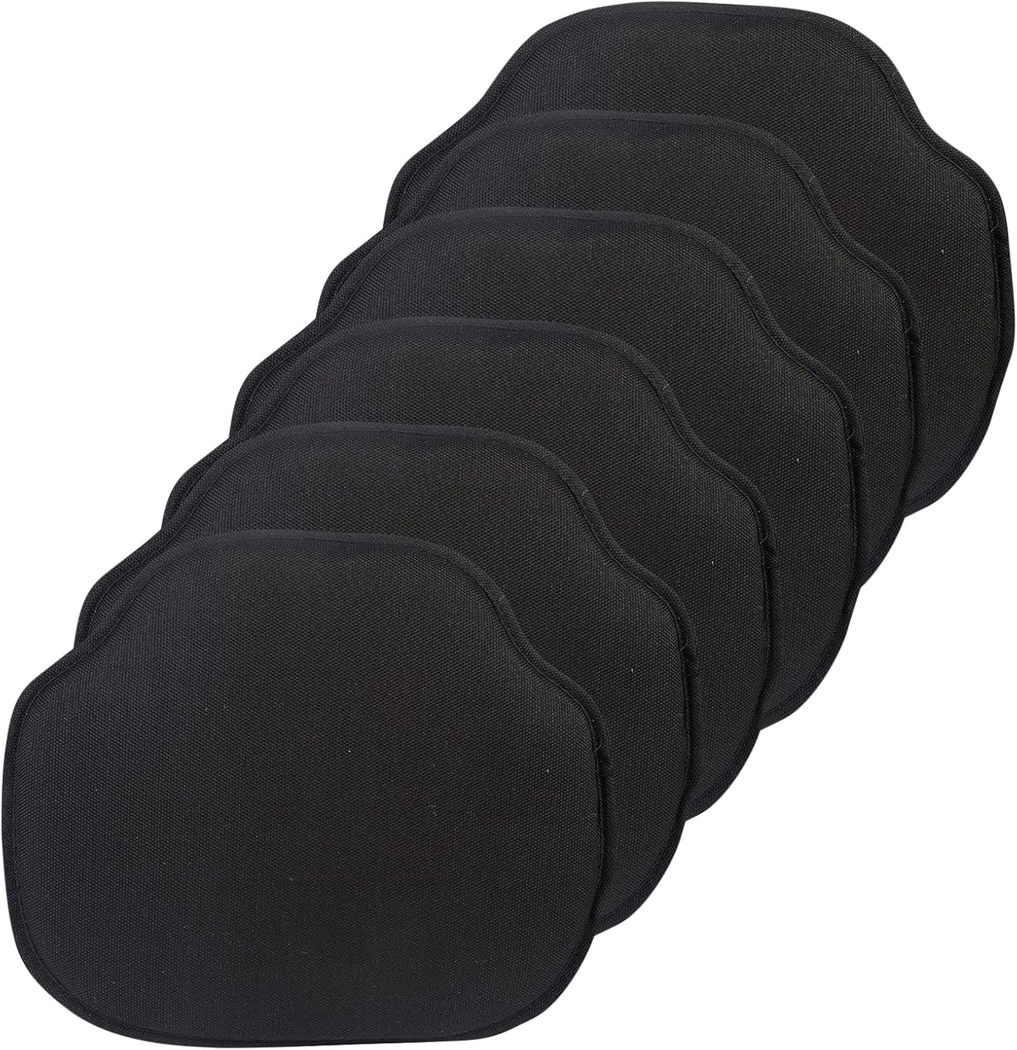 Klear Vu Gripper Omega Non-Slip Chair Cushions for Comfort