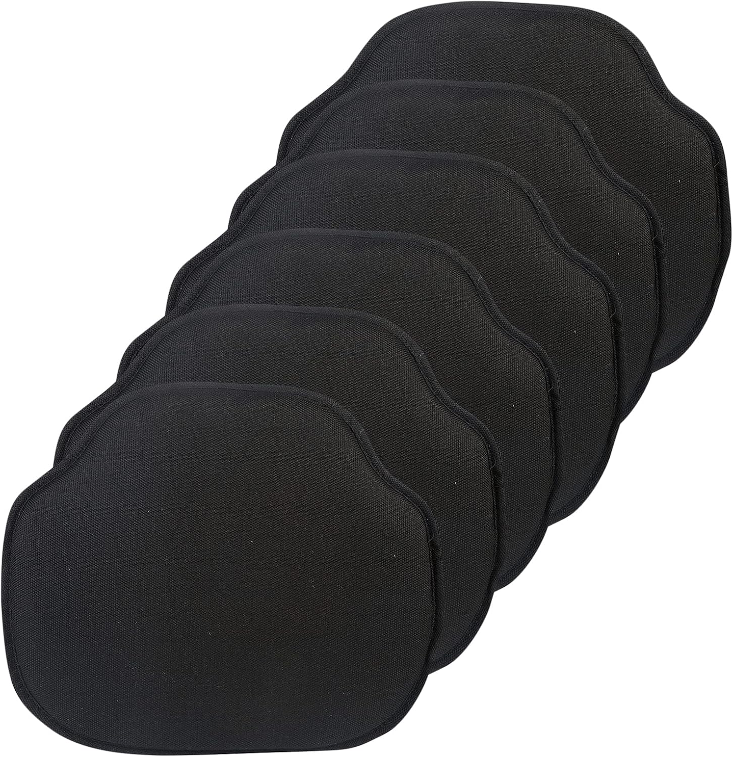 Klear Vu Gripper Omega Non-Slip Chair Cushions for Comfort