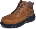 Santoro Moc Toe Hands Free Slip Ins for Men - Safety Slip On Boots