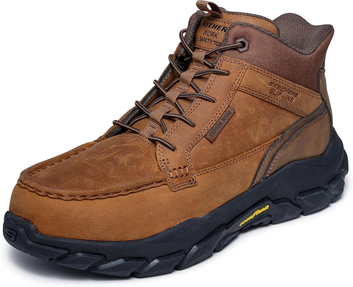 Skechers mens Santoro Moc Toe Hands Free Slip Ins Review